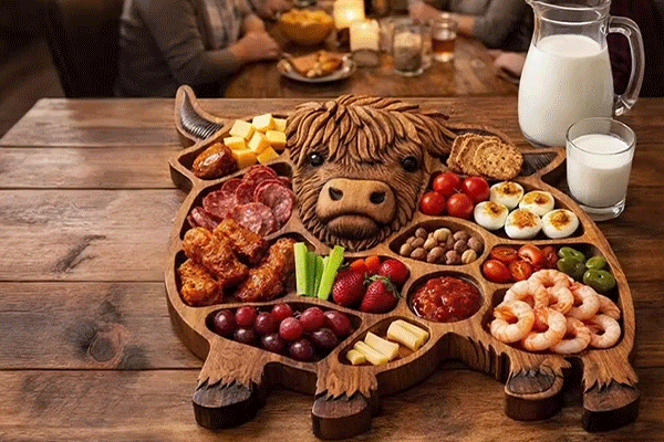 Glosrity™ Highland Cow Platter